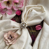 Vriksham Unique Floral Mossanite Stone Finger Ring-VV1983